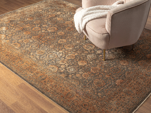 Orientalischer Teppich Belize Edition 37780 207 Copper-Blue