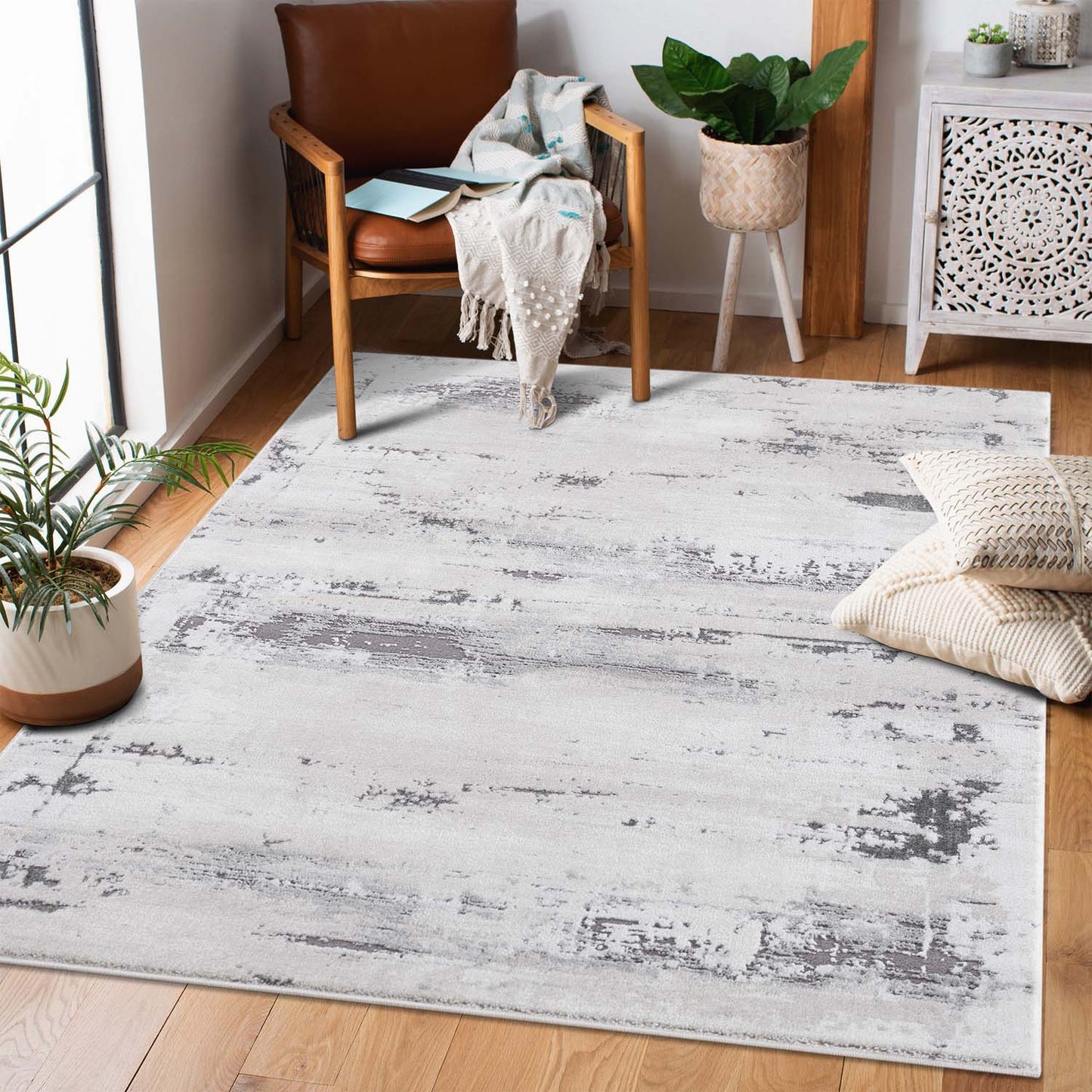 Teppich Chic 175 Grau