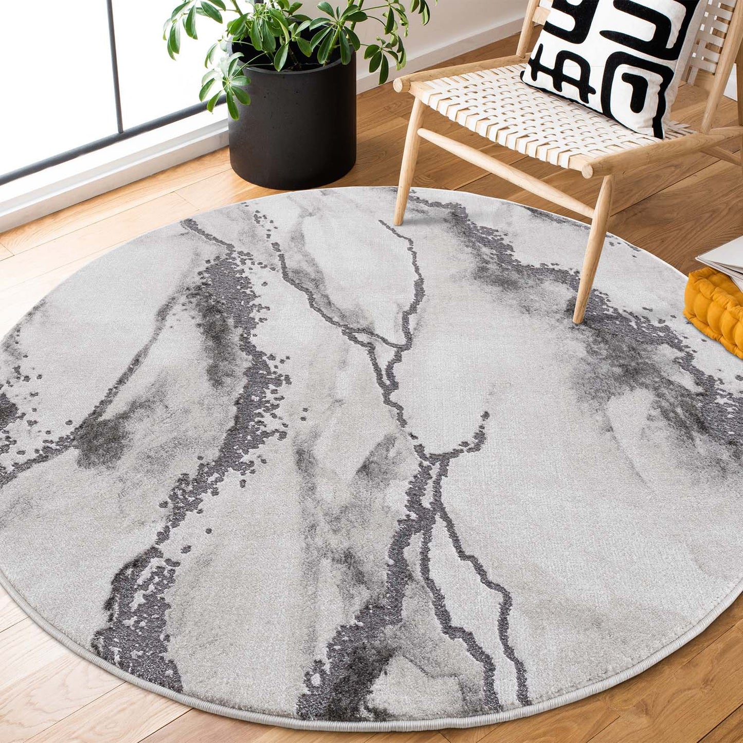 Teppich Chic 9272 Grau