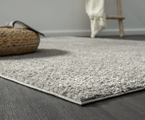 Teppich Flash - Waschbares Hochflor Teppich, 9010 95-Grey