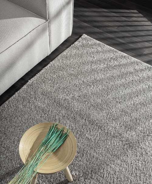 Teppich Flash - Waschbares Hochflor Teppich, 9010 95-Grey