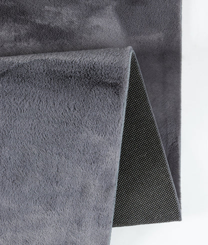 Focus kuschelig warmer Fellteppich 47 995-Anthracite