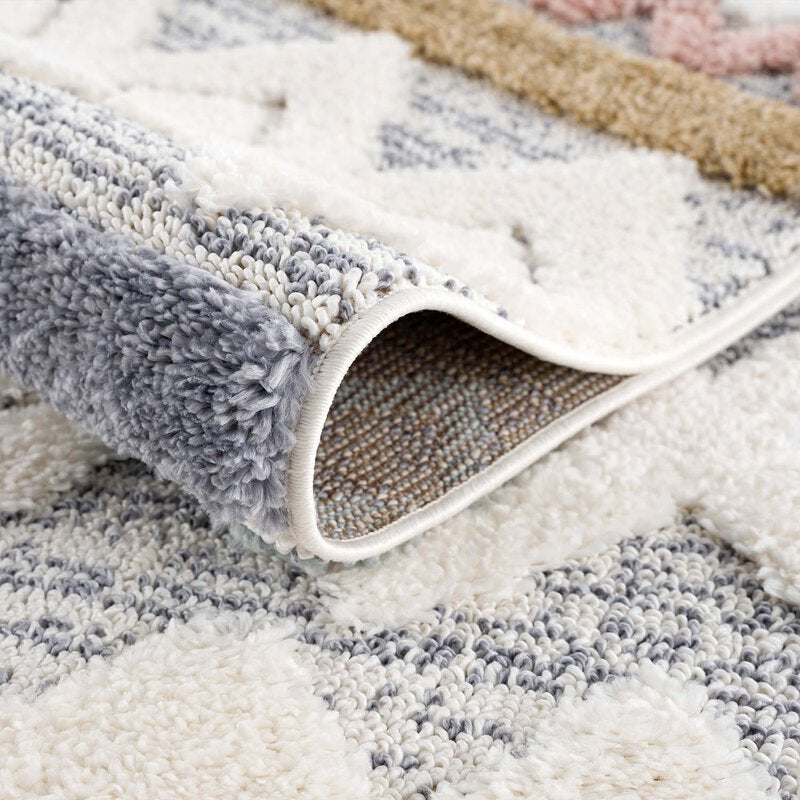 Hochflor Teppich Focus 3013 Multi – Rund