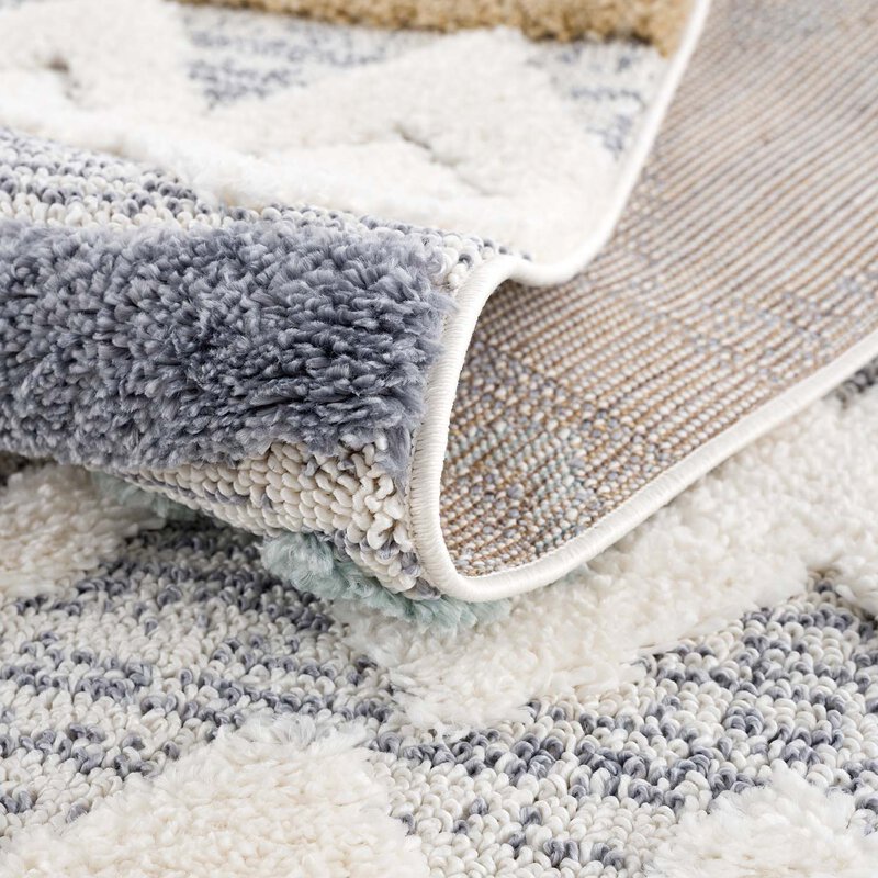Hochflor Teppich Focus 3013 Multi – Rund
