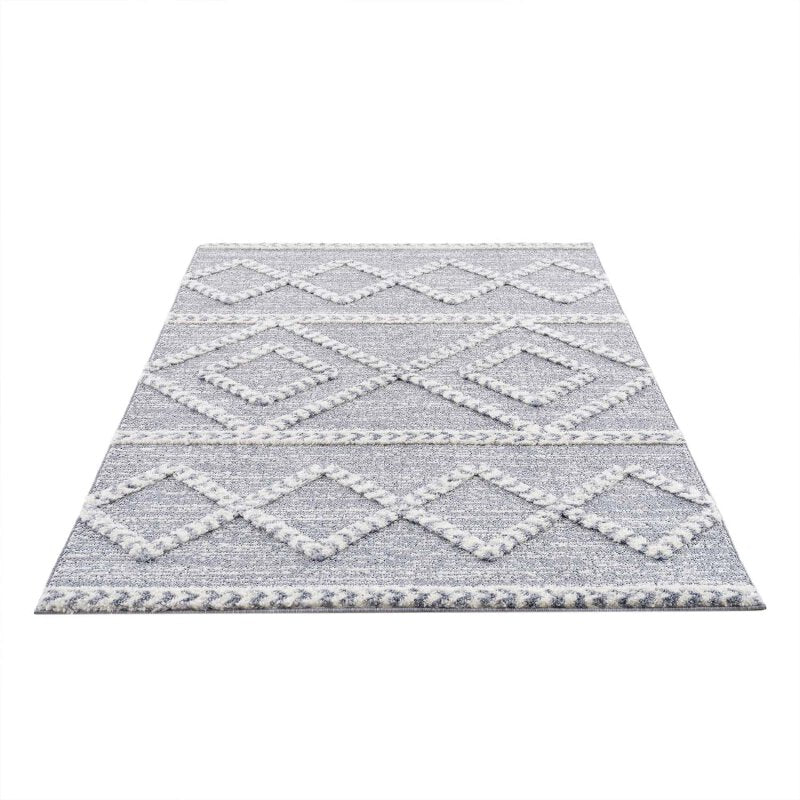 Hochflorteppich Focus 3022 Grau