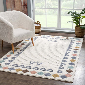 Hochflorteppich Focus 3034 Multi