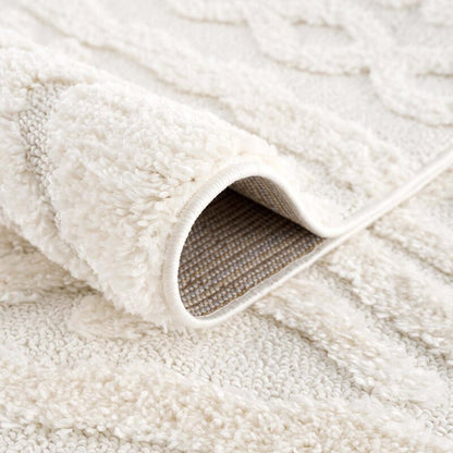 Hochflorteppich Focus 3382 Creme