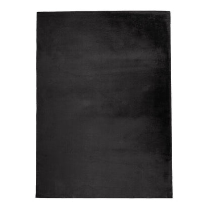 Hochflorteppich Topia Uni Graphite