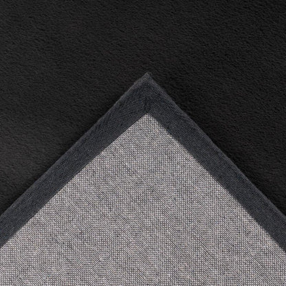 Hochflorteppich Topia Uni Graphite