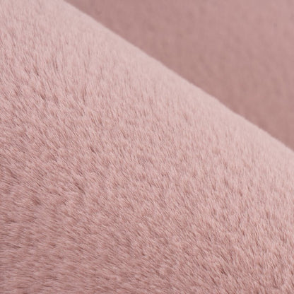 Hochflorteppich Topia Uni Pastel Pink