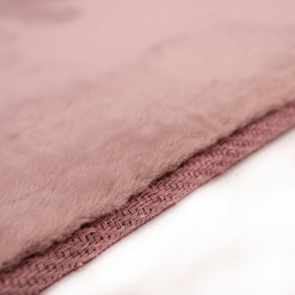 Hochflorteppich Topia Uni Pastel Pink