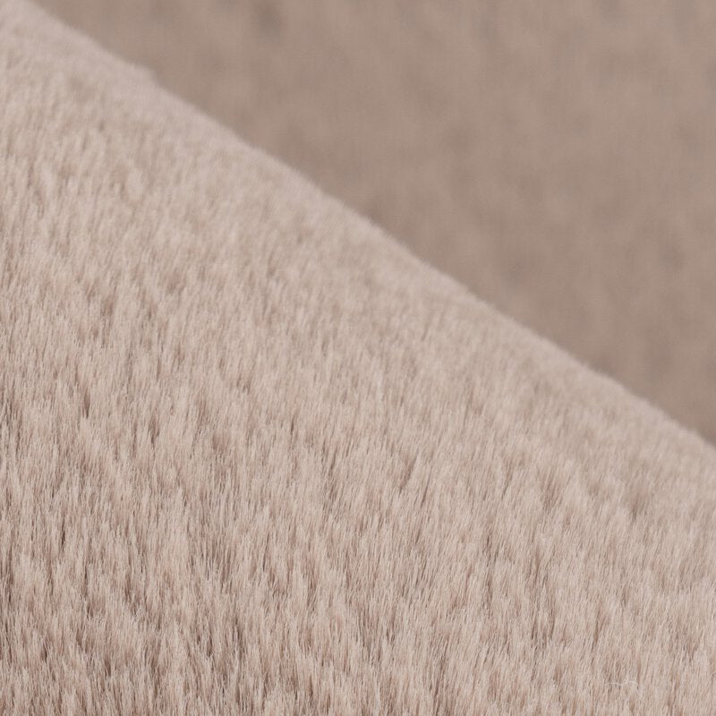 Hochflorteppich Topia Uni Taupe