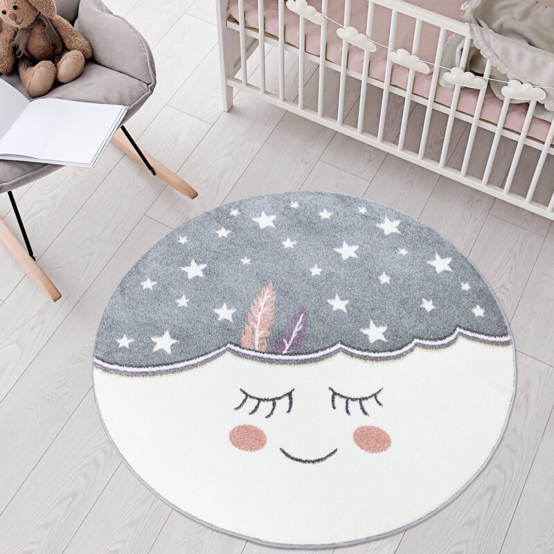 Kinderteppich Anime 895 Grau