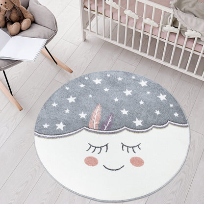Kinderteppich Anime 895 Grau