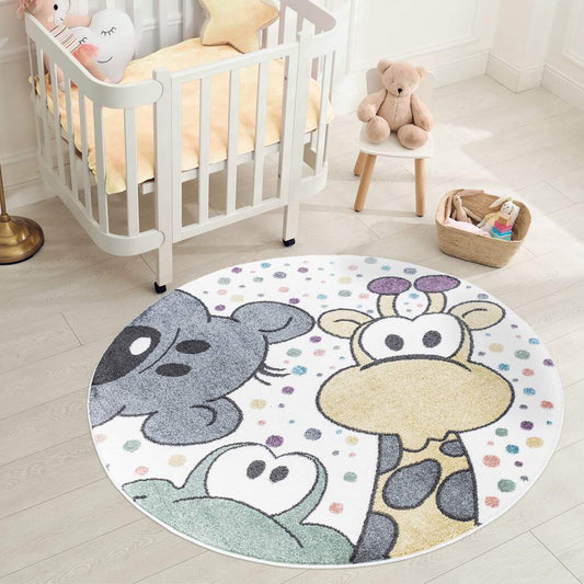 Kinderteppich Anime 913 Multi – Rund