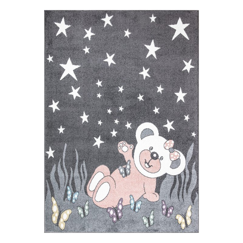 Kinderteppich Anime 916 Grau