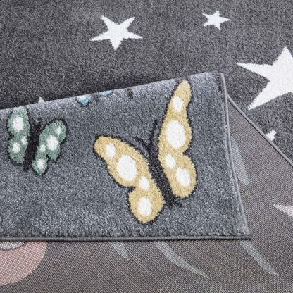 Kinderteppich Anime 916 Grau