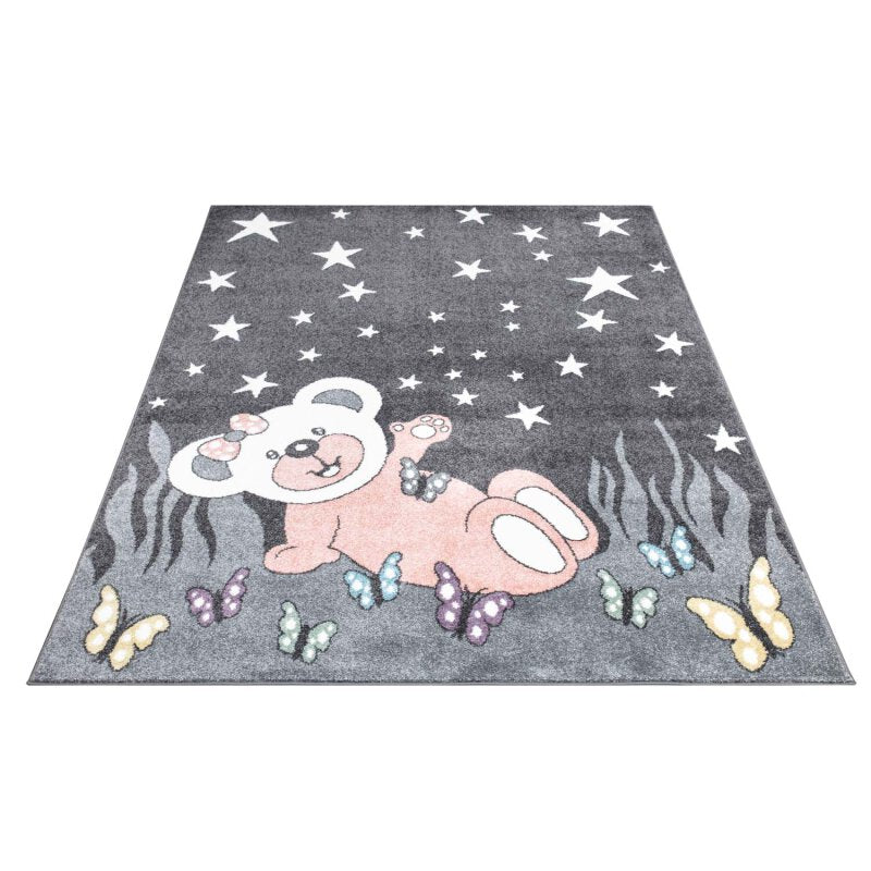 Kinderteppich Anime 916 Grau