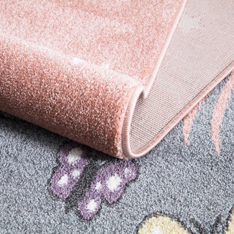 Kinderteppich Anime 916 Rosa
