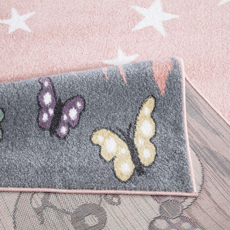 Kinderteppich Anime 916 Rosa