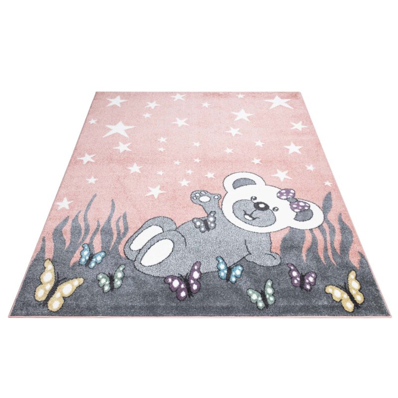 Kinderteppich Anime 916 Rosa