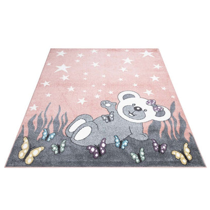 Kinderteppich Anime 916 Rosa