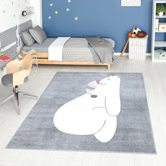 Kinderteppich Anime 921 Grau