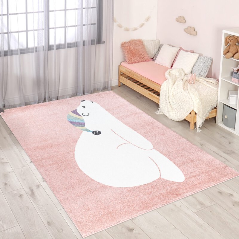 Kinderteppich Anime 921 Rosa