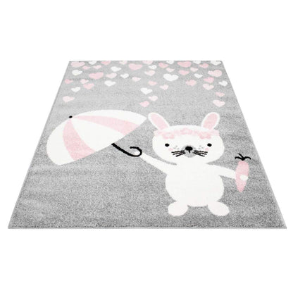 Kinderteppich Bubble Kids 1318 Grau