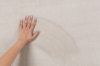 Maximo Moderner Hochflor Teppich 30 70-Beige