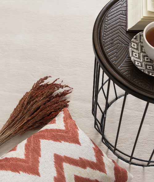 Maximo Moderner Hochflor Teppich 30 70-Beige