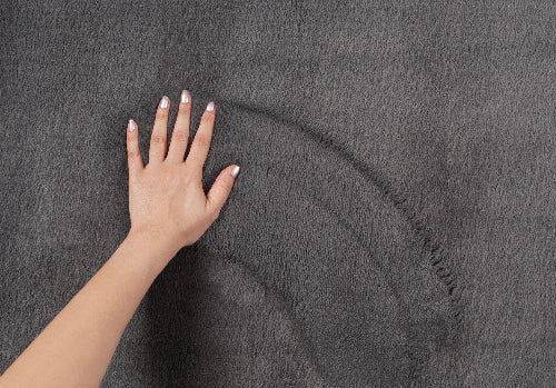 Maximo Moderner Hochflor Teppich 30 995-Anthracite