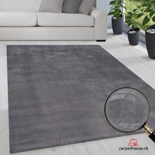 Maximo Moderner Hochflor Teppich 30 995-Anthracite