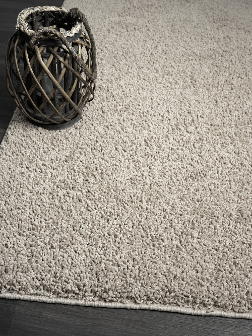 Teppich Soli Shaggy - Waschbares Hochflor Teppich, 8010 65-Sand