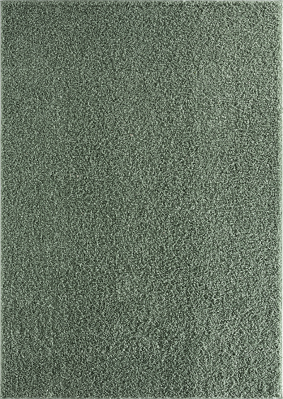 Teppich Soli Shaggy - Waschbares Hochflor Teppich, 8010 40-Green