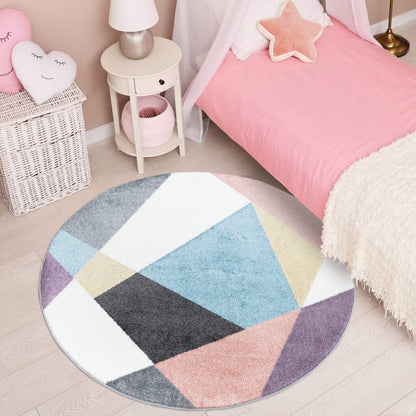 Teppich Young 915 Multi-rund